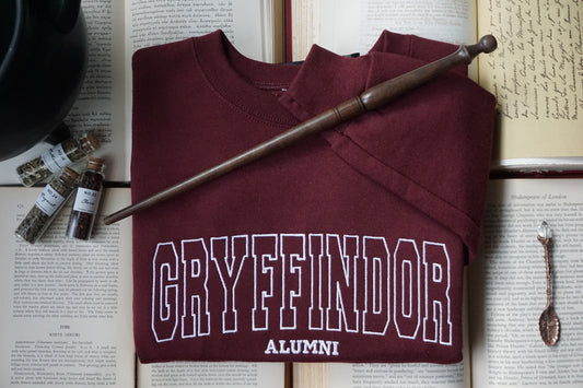 Harry Potter Gryffindor Alumni Embroidered Crew